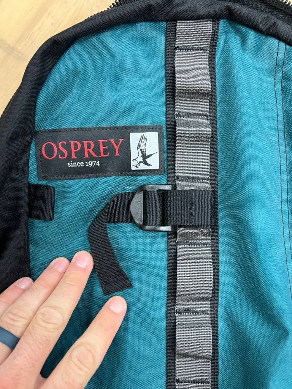 Osprey Heritage Simplex 20L hiking camping backpack retro gorpcore